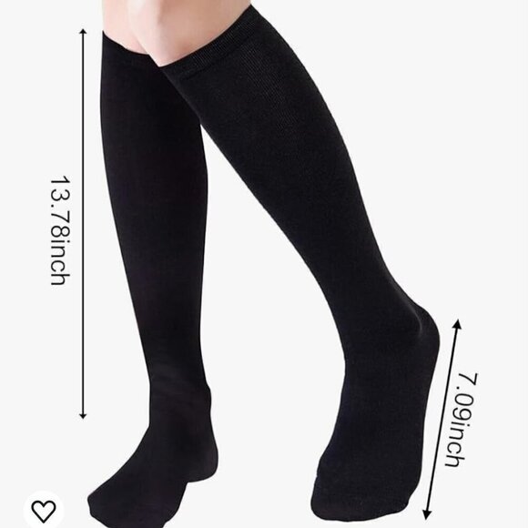 NWT 2 Pack Hanes Premium Soft & Silky Comfortsoft Knee-High Socks Sz 5-9 - Picture 5 of 5
